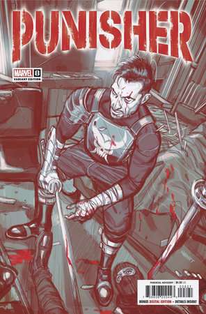 PUNISHER #8 SWAY VARIANT