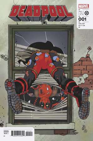 DEADPOOL #1 REILLY WINDOW SHADES VARIANT