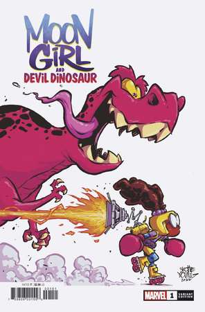 MOON GIRL AND DEVIL DINOSAUR #1 YOUNG VARIANT