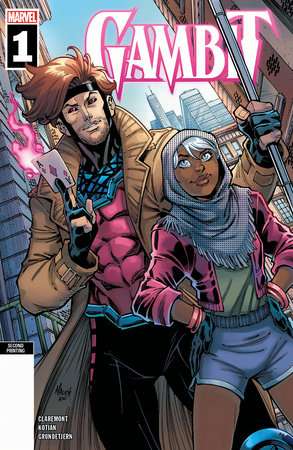 GAMBIT #1 NAUCK 2ND PRINTING VARIANT