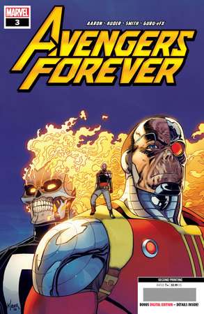 AVENGERS FOREVER #3 KUDER 2ND PRINTING VARIANT