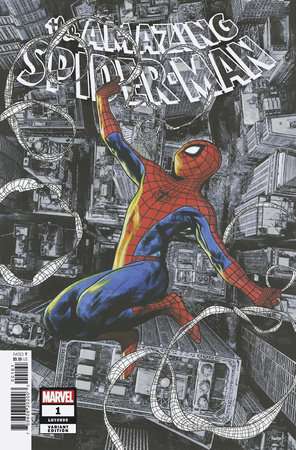 AMAZING SPIDER-MAN #1 CHAREST 1:25 RATIO VARIANT