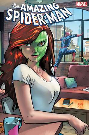 AMAZING SPIDER-MAN #4 BAZALDUA SKRULL VARIANT