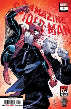 AMAZING SPIDER-MAN #5 ROMITA JR. 2ND PRINTING VARIANT