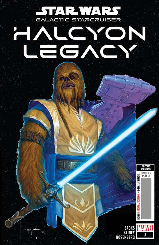 STAR WARS: THE HALCYON LEGACY #1 GIST 2ND PRINTING VARIANT