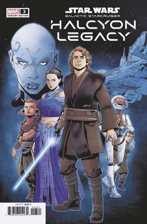 STAR WARS: THE HALCYON LEGACY #3 SLINEY CONNECTING VARIANT