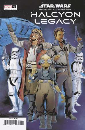 STAR WARS: THE HALCYON LEGACY #4 SLINEY CONNECTING VARIANT