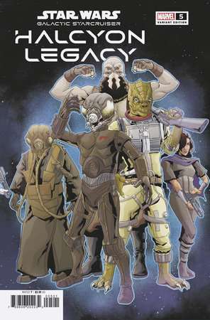 STAR WARS: THE HALCYON LEGACY #5 SLINEY CONNECTING VARIANT
