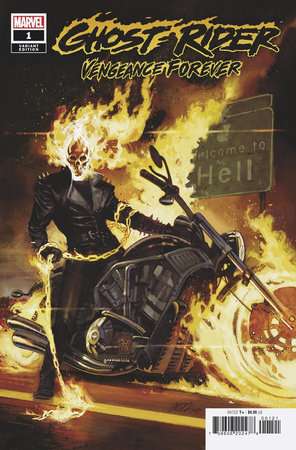 GHOST RIDER: VENGEANCE FOREVER #1 LARRAZ VARIANT