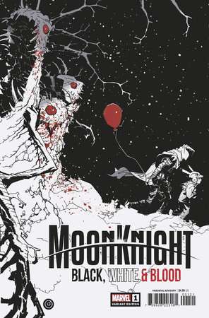 MOON KNIGHT: BLACK, WHITE & BLOOD #1 BACHALO VARIANT