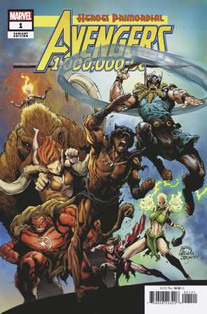 AVENGERS #1,000,000 BC #1 STEGMAN PREHISTORIC HOMAGE VARIANT