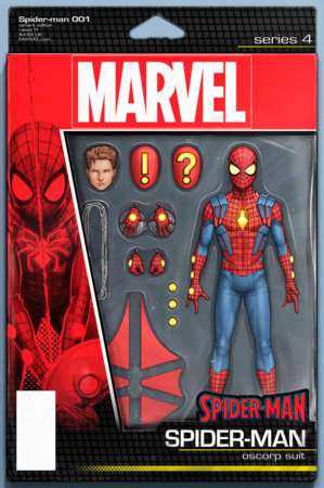 SPIDER-MAN #1 CHRISTOPHER ACTION FIGURE VARIANT