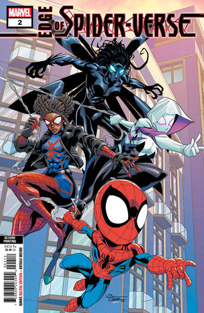 EDGE OF SPIDER-VERSE #2 LUBERA #2ND PRINTING VARIANT