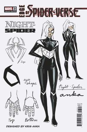 EDGE OF SPIDER-VERSE #3 ANKA DESIGN 1:10 RATIO VARIANT