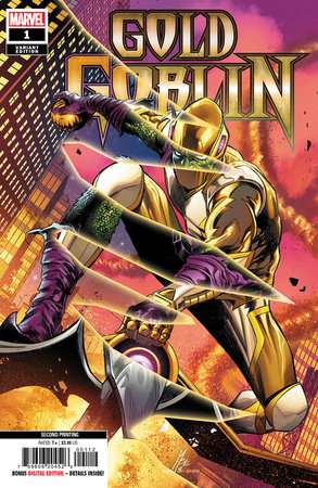 GOLD GOBLIN #1 CHECCHETTO 2ND PRINTING VARIANT