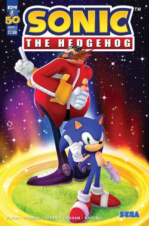 Sonic the Hedgehog #50 Variant E (Nibroc)