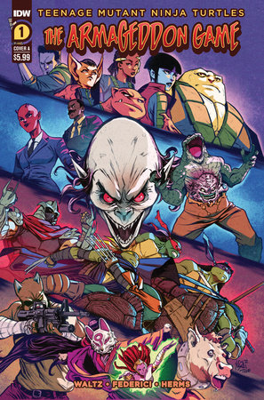 Teenage Mutant Ninja Turtles: The Armageddon Game ##1 Variant A (Federici)