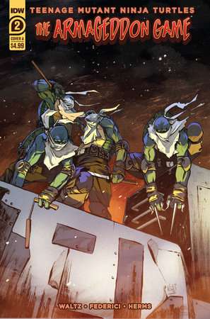 Teenage Mutant Ninja Turtles: The Armageddon Game ##2 Variant A (Federici)