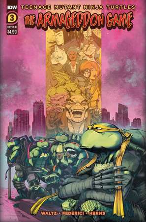 Teenage Mutant Ninja Turtles: The Armageddon Game ##3 Variant B (Height)