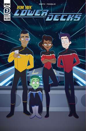 Star Trek: Lower Decks #3 Variant B (Cook)