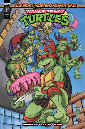 Teenage Mutant Ninja Turtles: Saturday Morning Adventures #1 1:10 RATIO Variant (La ttie)