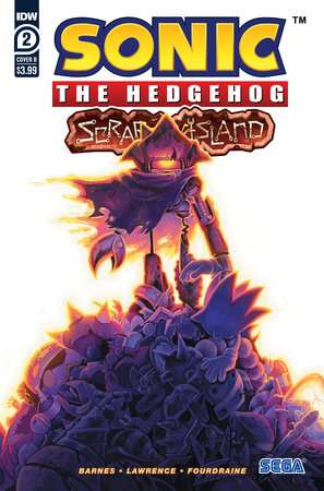 Sonic the Hedgehog: Scrapnik Island #2 Variant B (Haines)