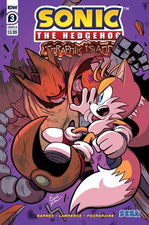 Sonic the Hedgehog: Scrapnik Island #3 Variant B (Lide)