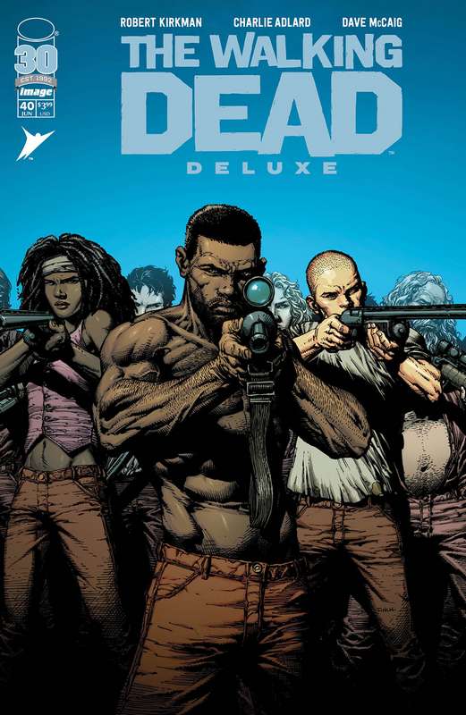 WALKING DEAD DELUXE #40 CVR A FINCH & MCCAIG (MR)