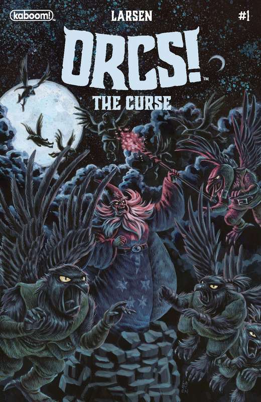 ORCS THE CURSE #1 (OF 4) CVR A LARSEN