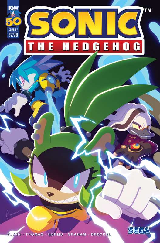 SONIC THE HEDGEHOG #50 CVR A SONIC TEAM