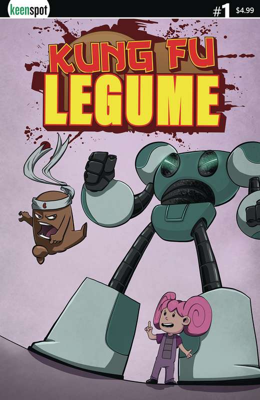 KUNG FU LEGUME #1 CVR A MICHAEL ADAMS