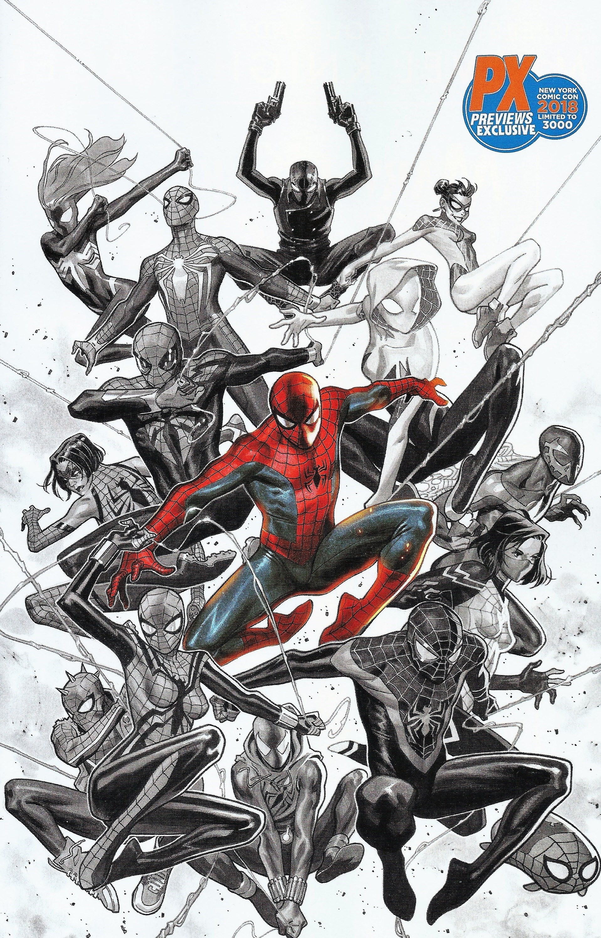 SPIDER-GEDDON #1 (OF 5) PX Previews Exclusive Variant