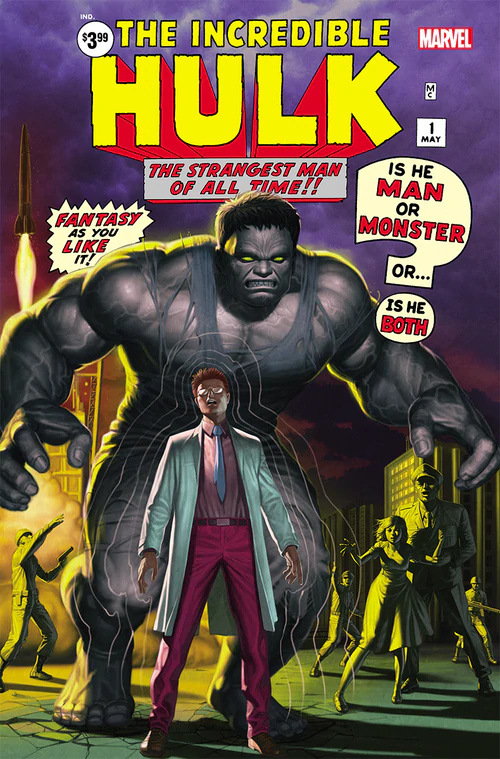 INCREDIBLE HULK #1 FACSIMILE EDITION Unknown Comics Exclusive Variant