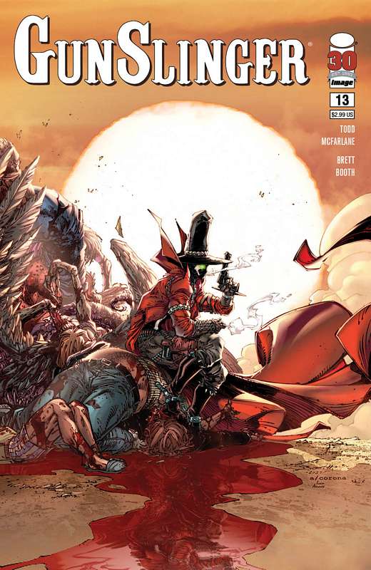 GUNSLINGER SPAWN #13 CVR B BOOTH