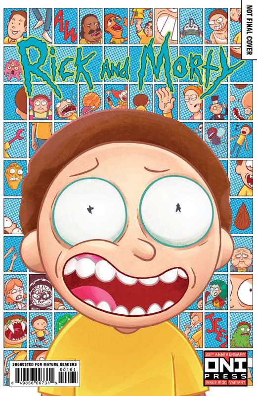 RICK & MORTY #100 CVR F STRESING