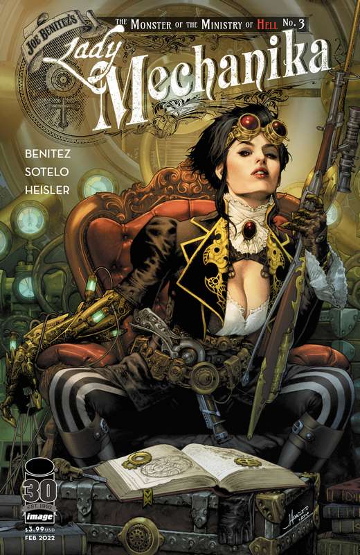 LADY MECHANIKA MONSTER OF MINISTRY #3 (OF 4) CVR B ANACLETO