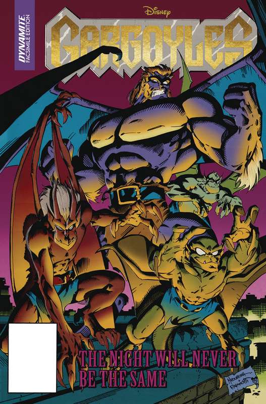 GARGOYLES (1995) #1 FACSIMILE GOLD FOIL ED