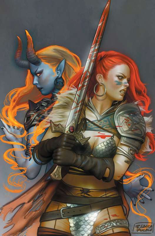 RED SONJA HELL SONJA #3 CVR G 1:10 RATIO VARIANT PUEBLA VIRGIN