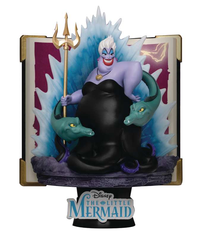 DISNEY STORY BOOK SER DS-080 URSULA D-STAGE 6IN STATUE