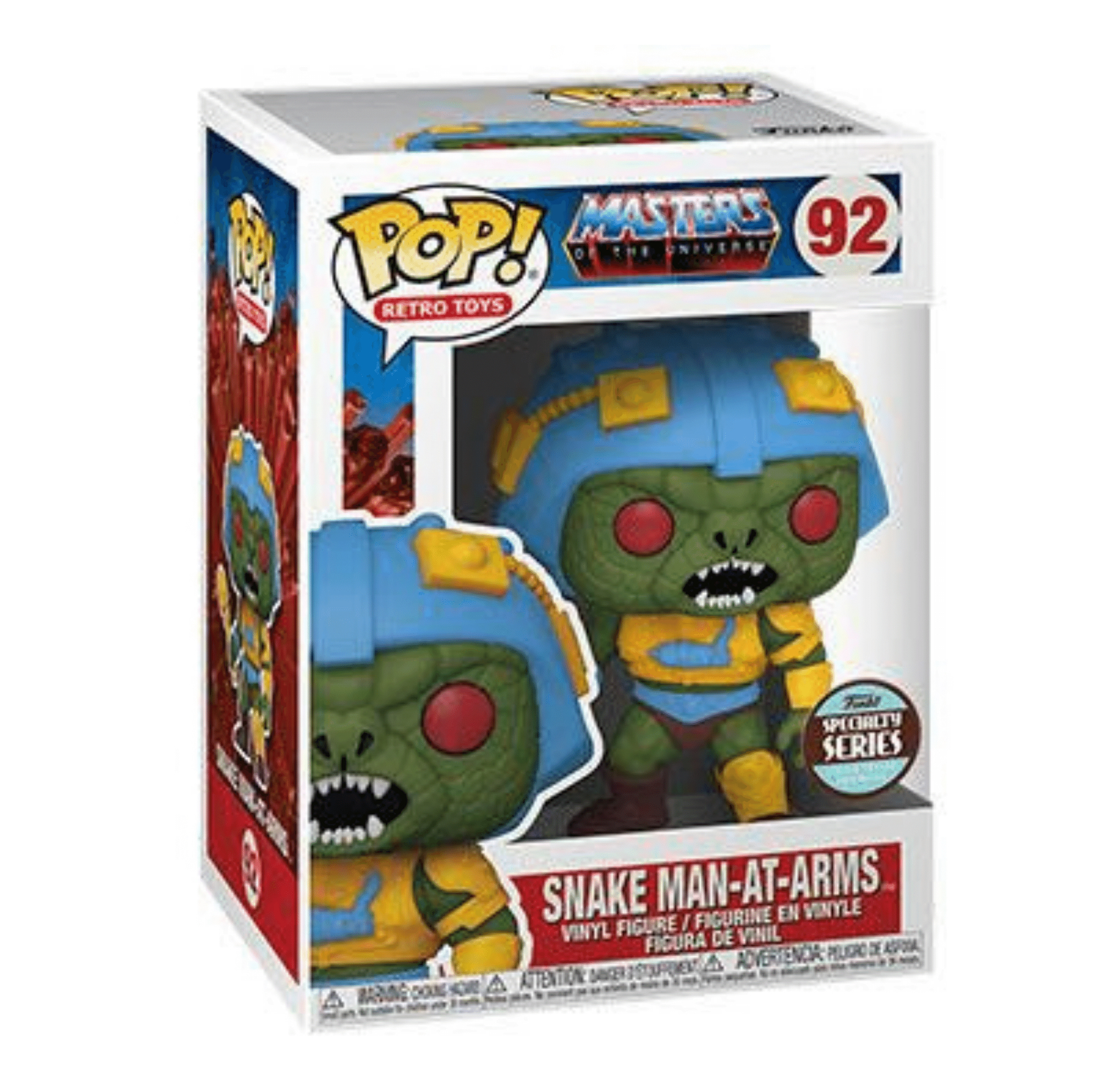 POP SPECIALTY SERIES MOTU SNAKE MAN-AT-ARMS VINYL FIGURE