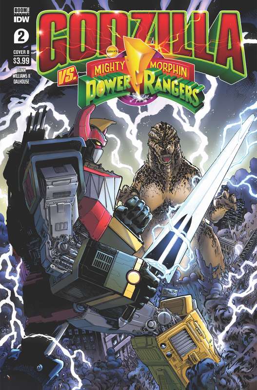 GODZILLA VS MMPR #2 (OF 5) CVR B NETHO DIAZ