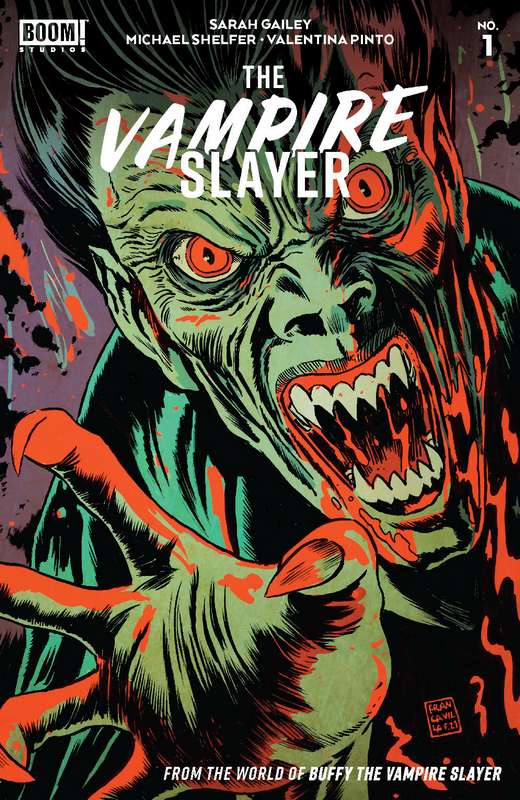 VAMPIRE SLAYER (BUFFY) #1 CVR B BLOOD RED FOIL STAMP VARIANT