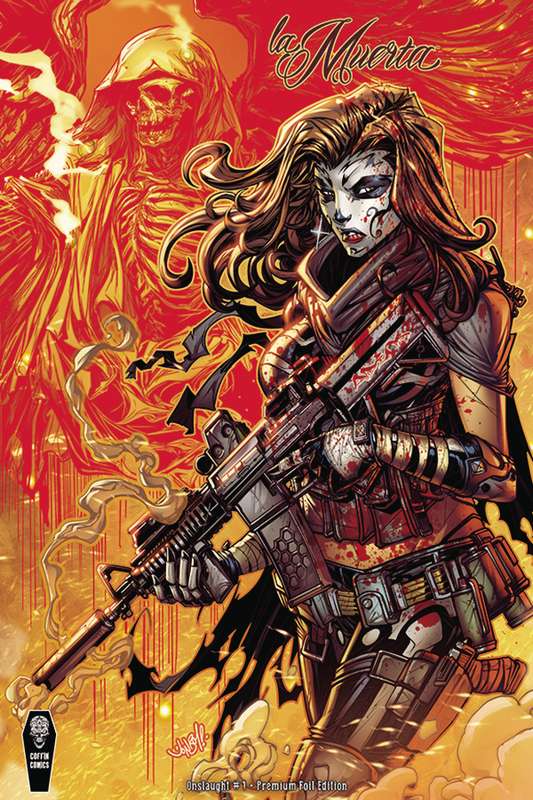 LA MUERTA ONSLAUGHT ONESHOT CVR C MEYERS FOIL (MR)