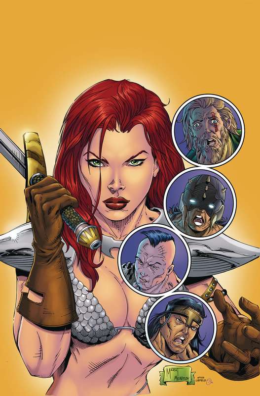 IMMORTAL RED SONJA #1 CVR W 1:10 FOC RATIO VARIANT LIEFELD HOMAGE