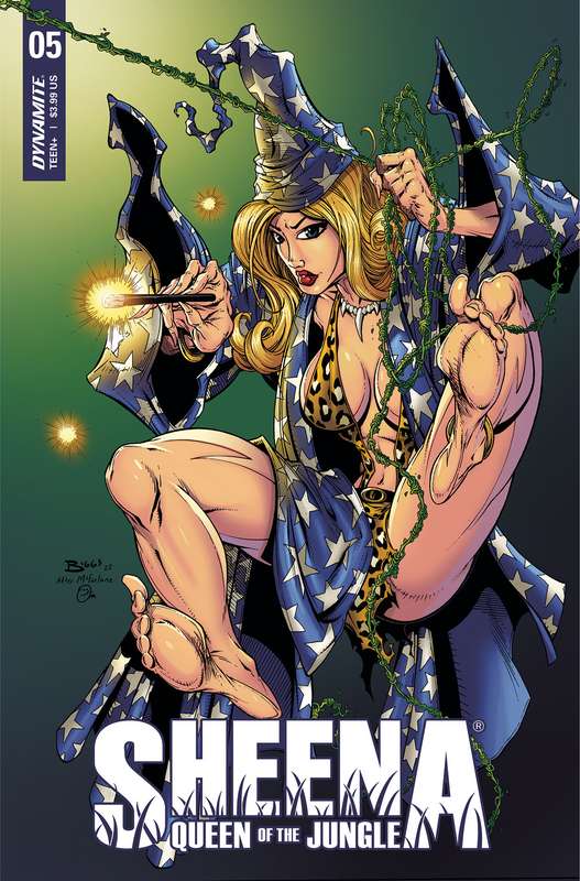 SHEENA QUEEN JUNGLE #5 CVR N FOC WIZARD HOMAGE BIGGS