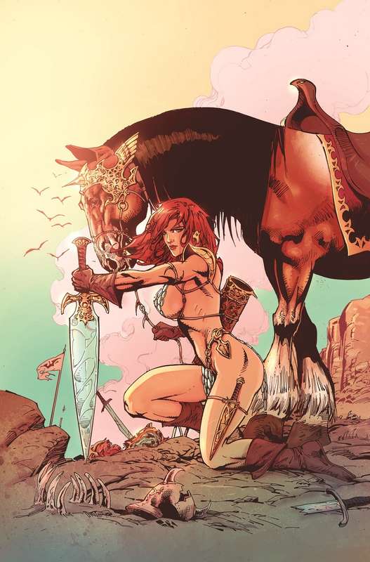 RED SONJA (2021) #8 CVR R 1:11 FOC RATIO VARIANT CASTRO VIRGIN