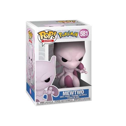 Pokemon Mewtwo Pop! Vinyl Figure (Games 581)