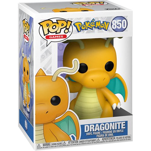 Pokemon Dragonite Pop! Vinyl Figure (Games 850)