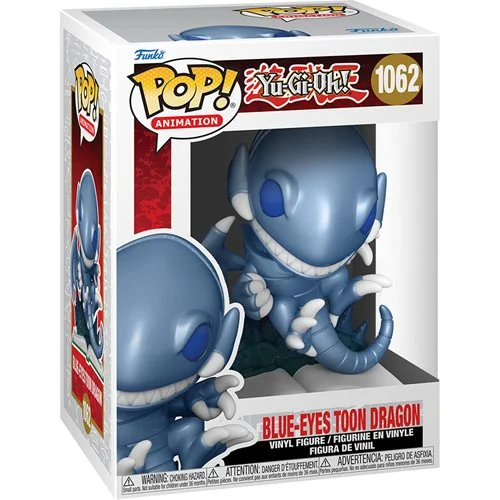 Yu-Gi-Oh! Blue Eyes Toon Dragon Pop! Vinyl Figure (Animation 1062)