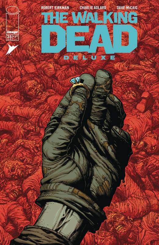 WALKING DEAD DELUXE #35 CVR A FINCH & MCCAIG (MR)